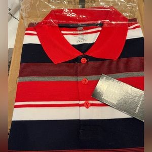 NWT 5XL short sleeve polo style men’s shirt